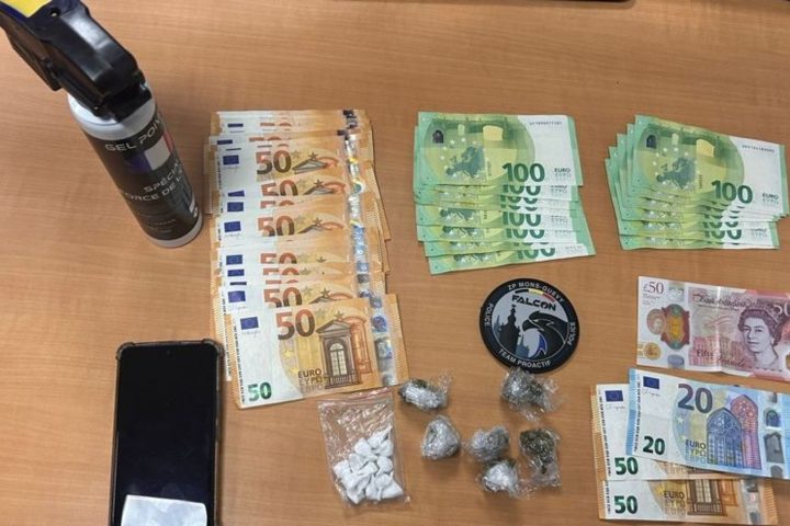 La police de Mons-Quévy interpelle deux individus lors d'opérations de trafic de drogues