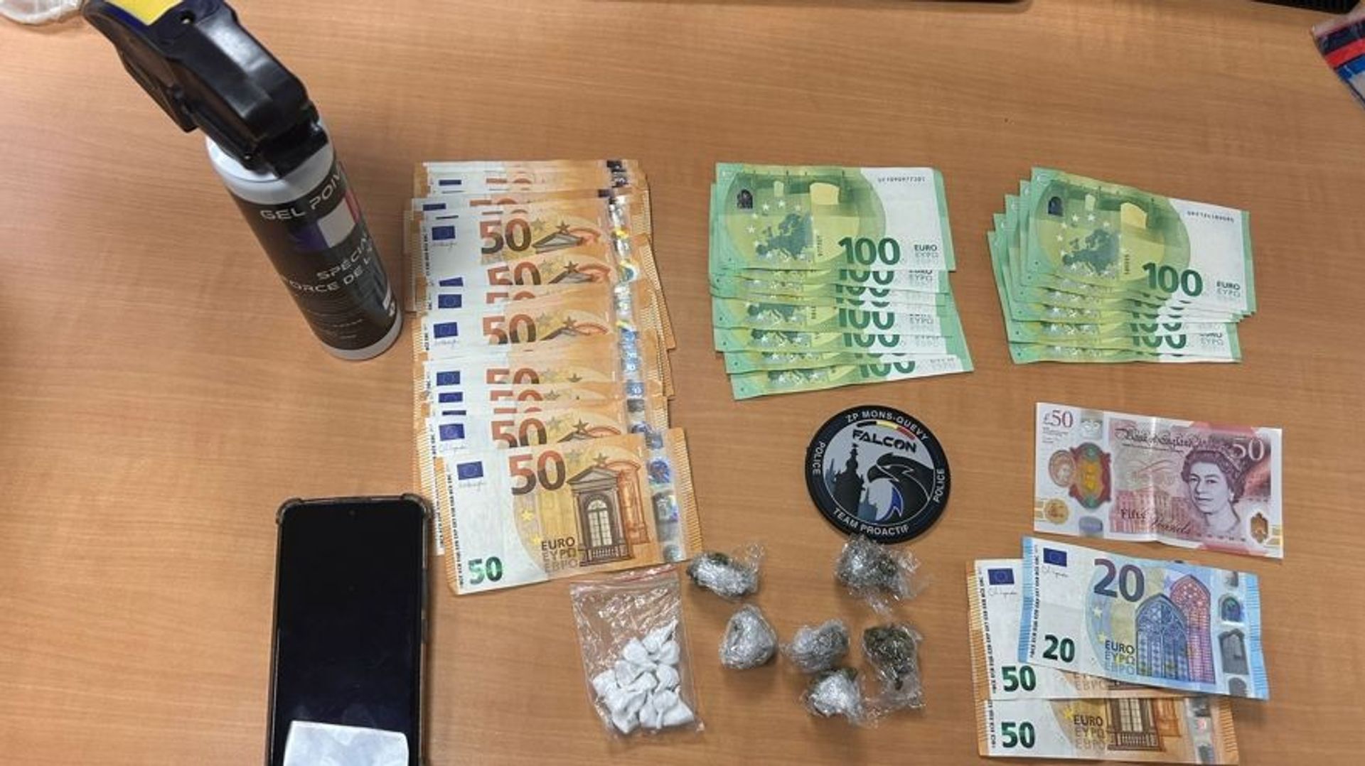 La police de Mons-Quévy interpelle deux individus lors d'opérations de trafic de drogues