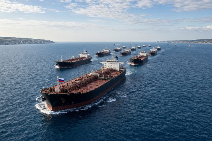 La stratégie de pavillon de la Russie permet à un convoi pétrolier d'un milliard de dollars de traverser la Manche