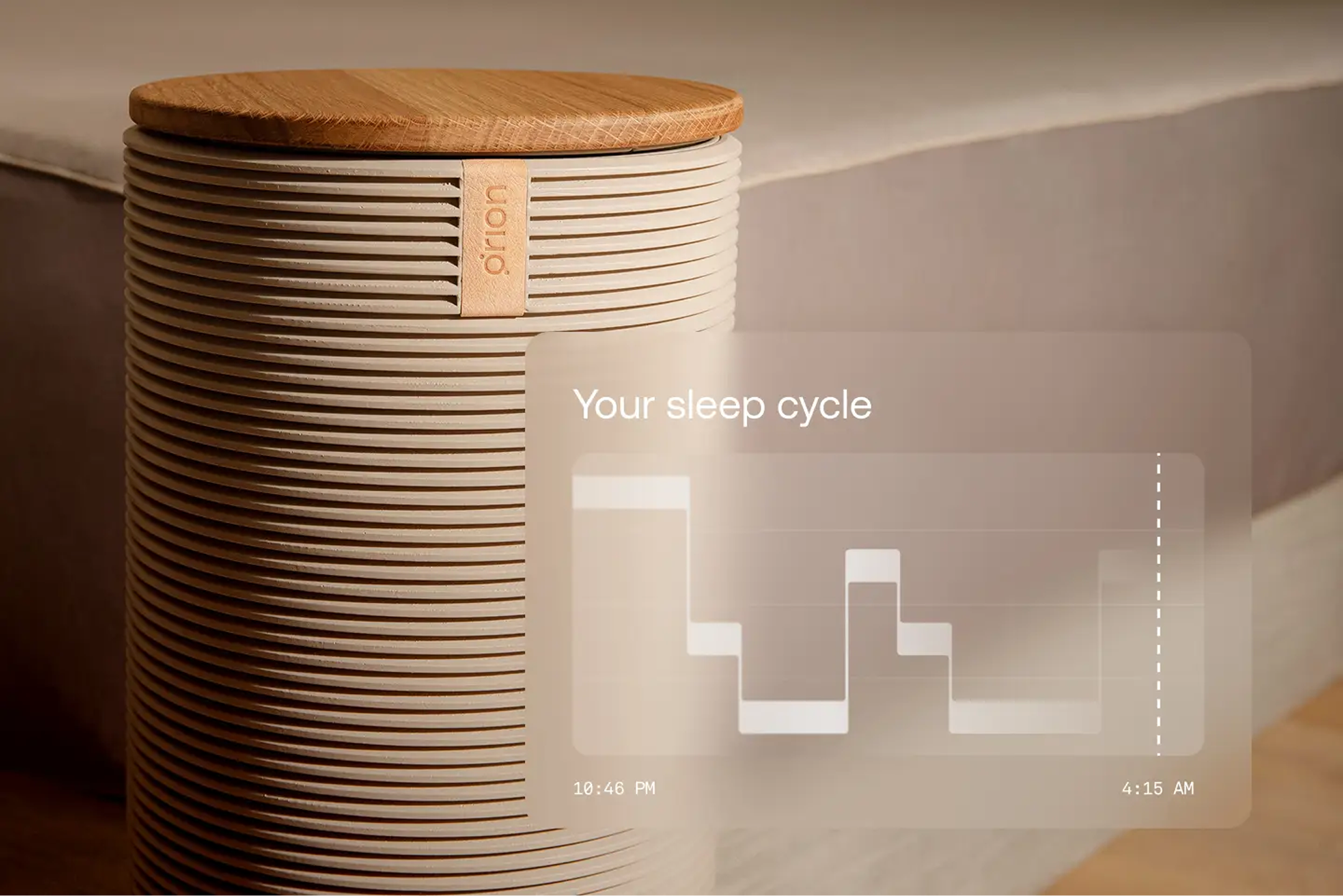 Le matelas connectés d'Orion à 2 195 $ intègre un suivi du sommeil et une technologie de refroidissement innovante.
