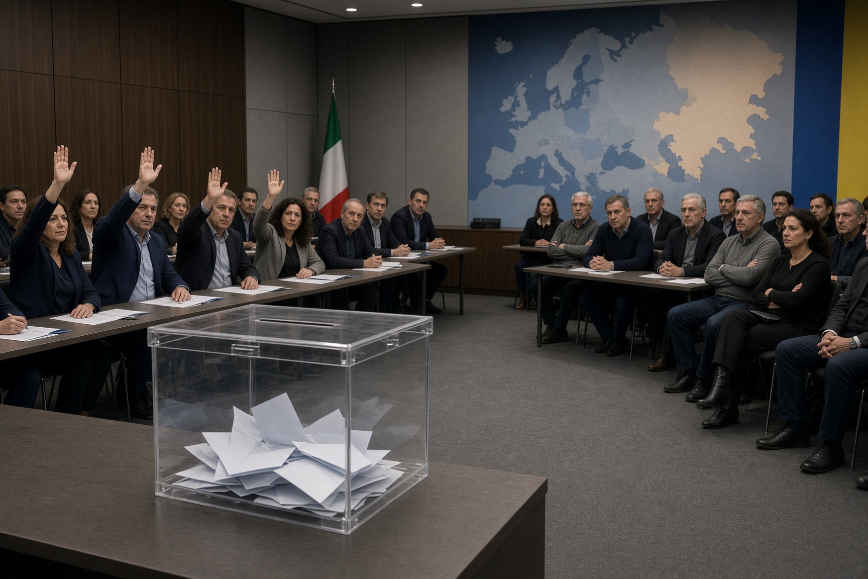 Le Mouvement 5 étoiles en Italie renforce son opposition à l'aide à l'Ukraine, créant une fracture européenne