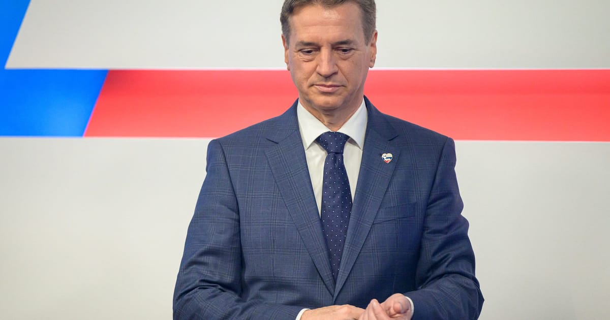 Le parlement slovaque lève l'immunité de l'ancien PM Robert Golob face à des allégations d'ingérence policière