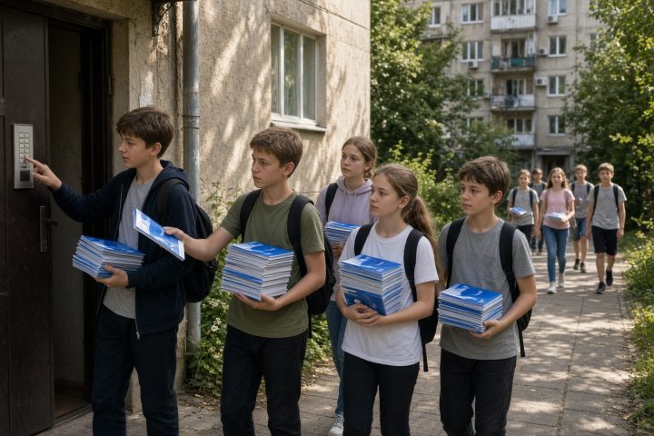 Le parti au pouvoir en Russie mobilise des élèves pour des activités de campagne pendant les cours