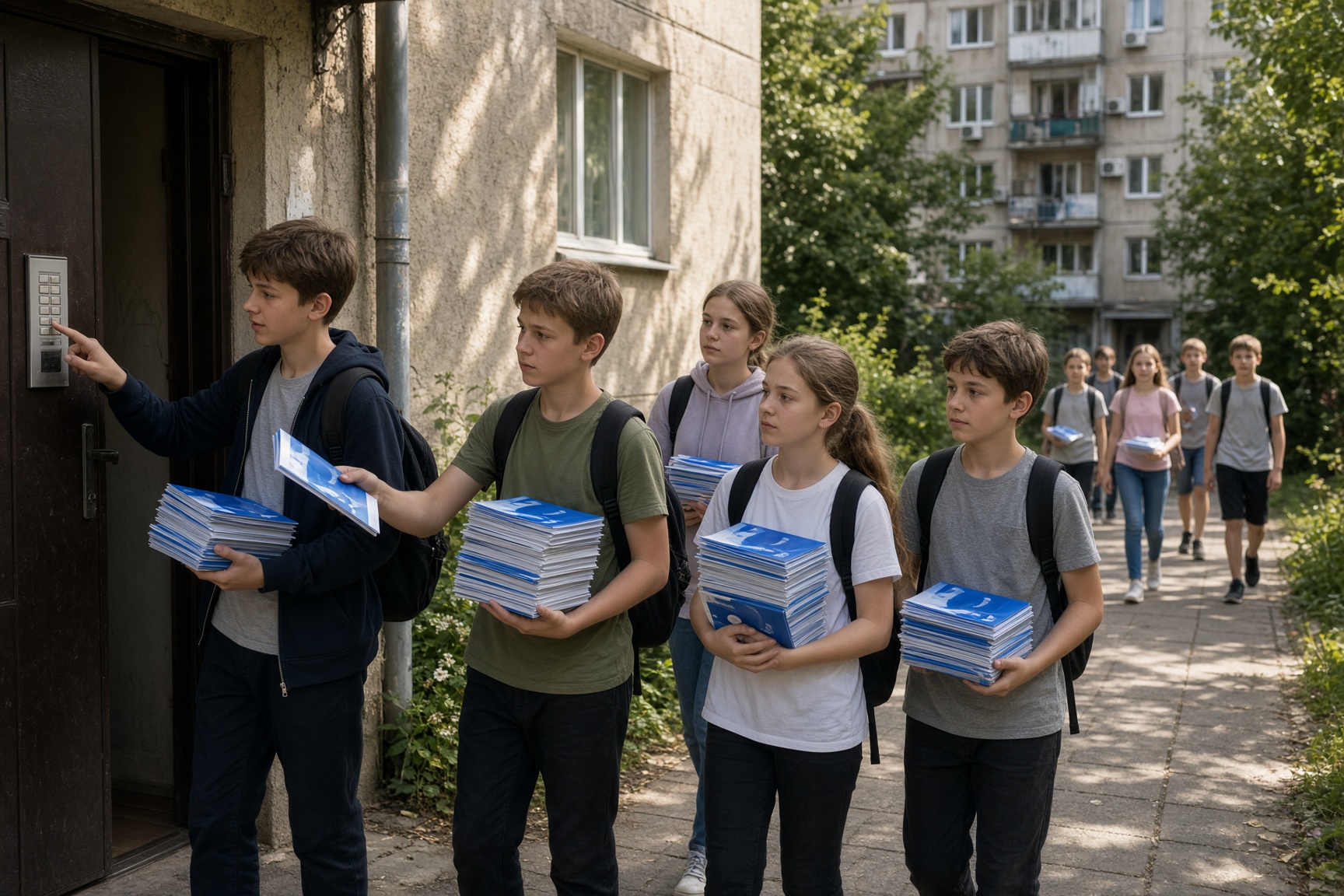Le parti au pouvoir en Russie mobilise des élèves pour des activités de campagne pendant les cours