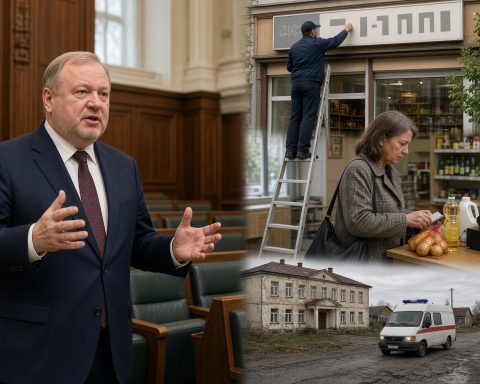 Le parti au pouvoir en Russie présente des impôts plus élevés et une interdiction des mots étrangers comme des avancées sociales