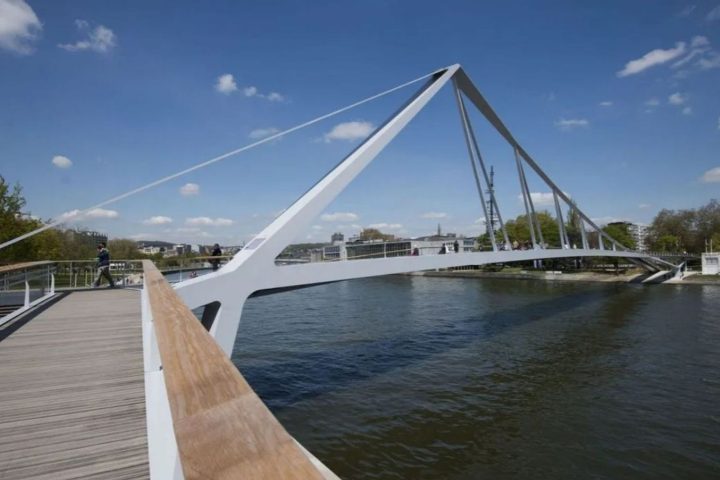 Le passerelle Guillemins-Boverie à Liège sera en maintenance pendant deux mois l'année prochaine