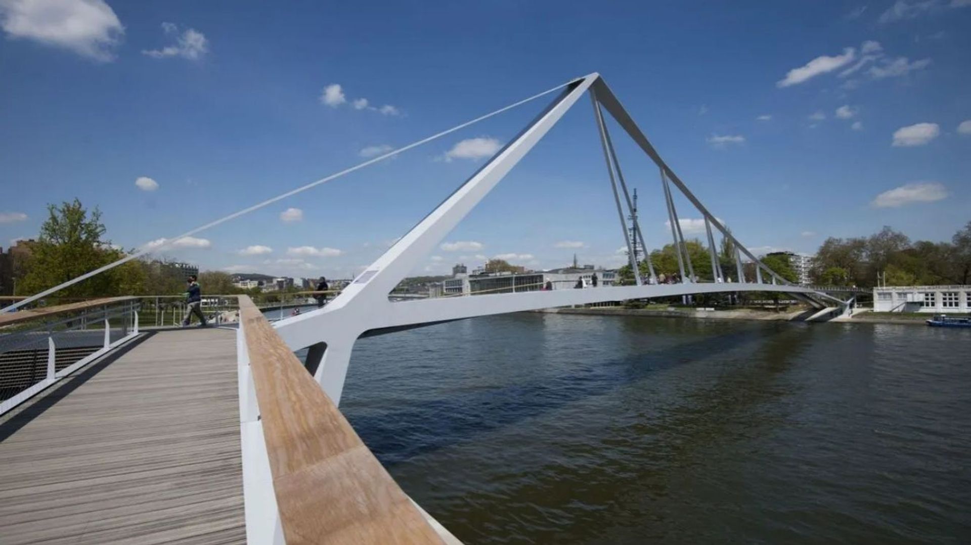 Le passerelle Guillemins-Boverie à Liège sera en maintenance pendant deux mois l'année prochaine