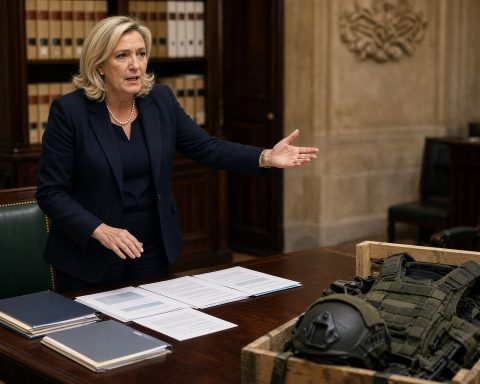 Le Pen réclame une réduction de l'aide financière à l'Ukraine face à un déficit français croissant