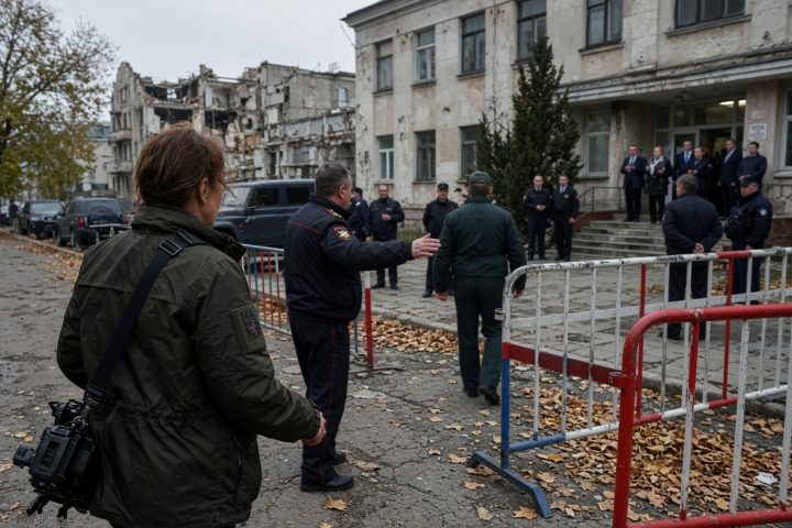 Le pipeline d'accès russe derrière les reportages d'une journaliste néerlandaise en territoire occupé