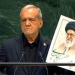 Le président iranien dément toute ambition nucléaire et accuse les États-Unis de provoquer le conflit régional.