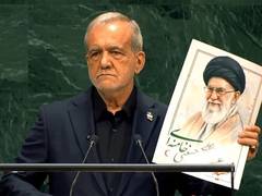 Le président iranien dément toute ambition nucléaire et accuse les États-Unis de provoquer le conflit régional.