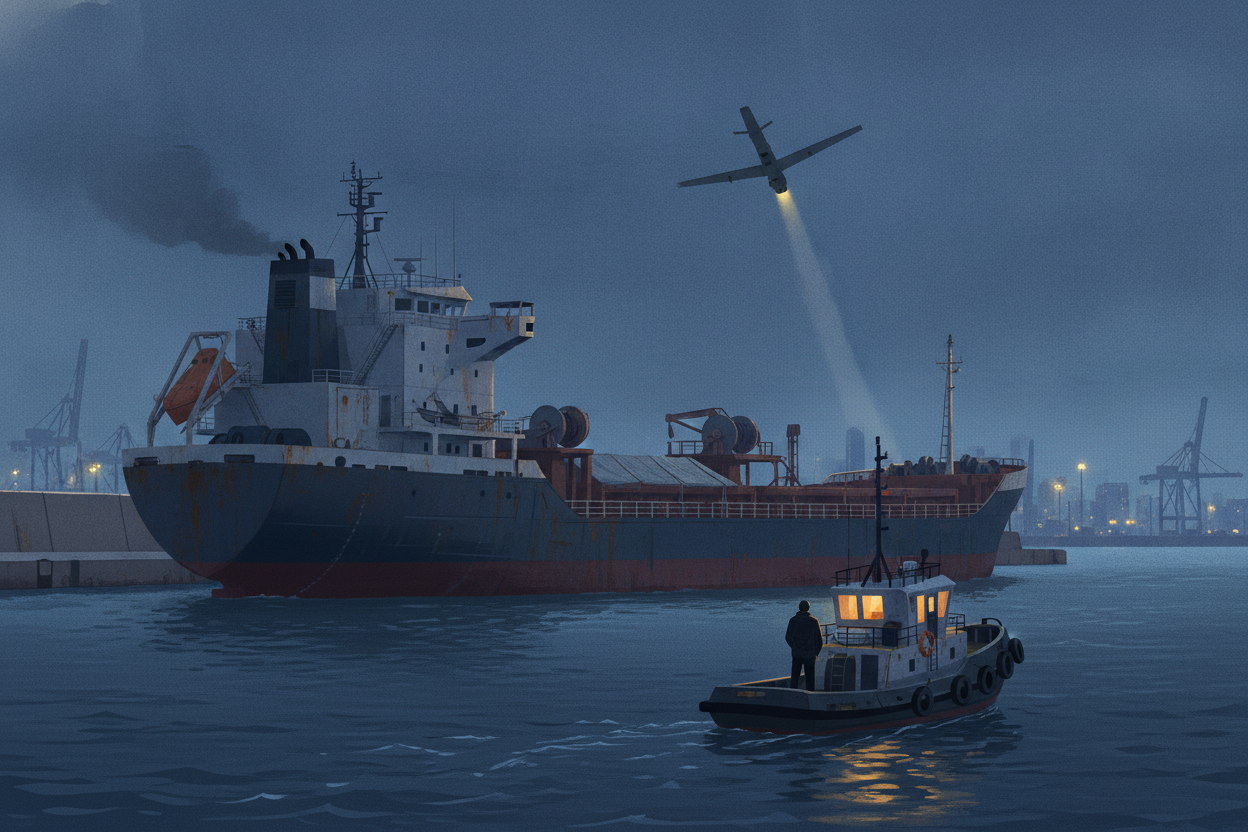 Le projet russe de drones en Méditerranée transformerait des navires marchands en plateformes de lancement