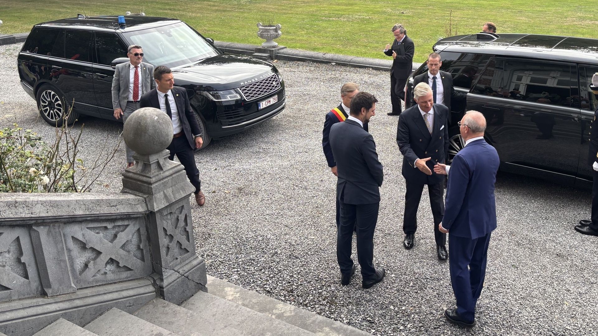 Le roi Philippe mène des efforts de relance économique dans la région du Centre en Belgique