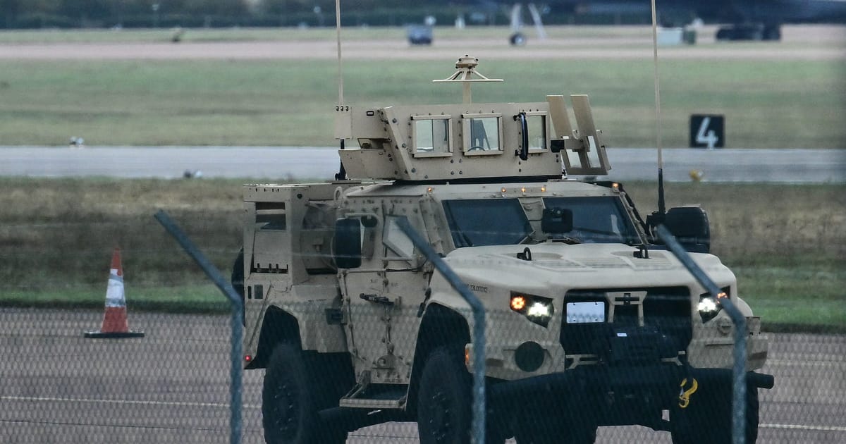 Le Royaume-Uni soupçonne l'implication de l'Iran dans un incident lié au terrorisme à la base RAF Fairford.