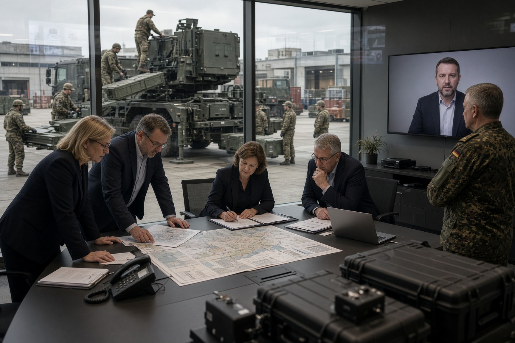 Le soutien de l'Allemagne à l'Ukraine présenté comme un plan secret de guerre contre la Russie