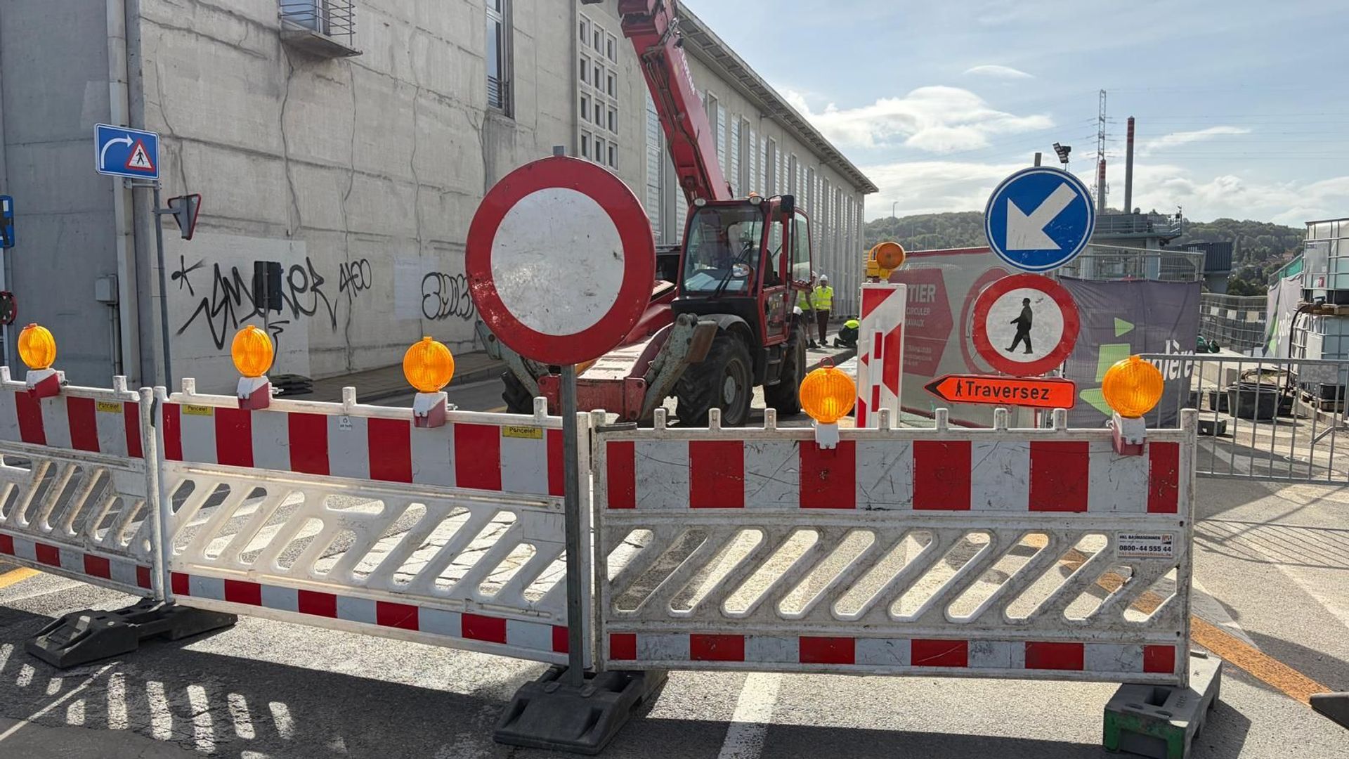 Les commerçants d'Ivoz-Ramet signalent une chute significative de leur chiffre d'affaires en raison des travaux en cours.