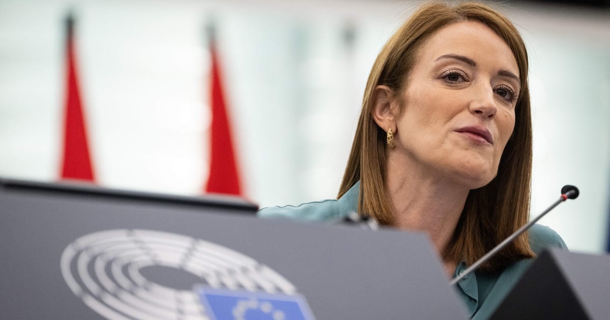 Les dirigeants de l'UE appelés à renforcer l'action climatique après la canicule estivale, selon Metsola