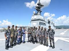 Les navires indiens concluent leur participation à l'exercice de sécurité maritime ADMM-Plus aux Philippines