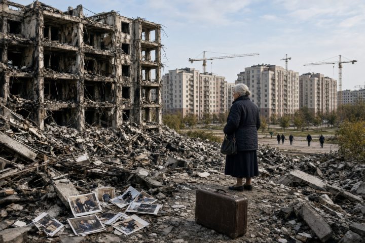 Les plans démographiques du Kremlin transforment les maisons ukrainiennes détruites en terrain de peuplement