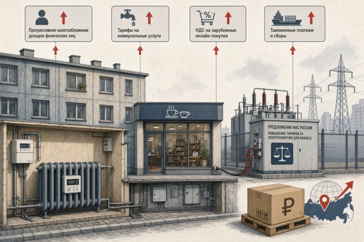 Les projets fiscaux et tarifaires de la Russie annoncent une pression accrue sur les ménages et les entreprises