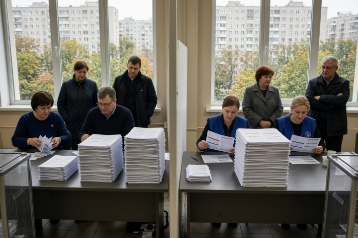 Les résultats des votes à Moscou révèlent les manipulations derrière l'élection en Russie
