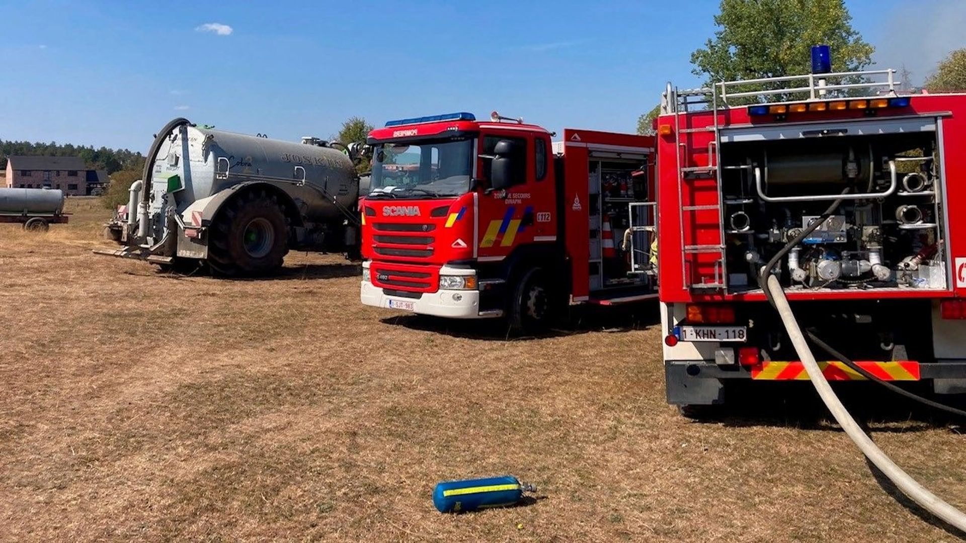 Levée du décret sur la sécheresse et le risque d'incendie en province de Namur
