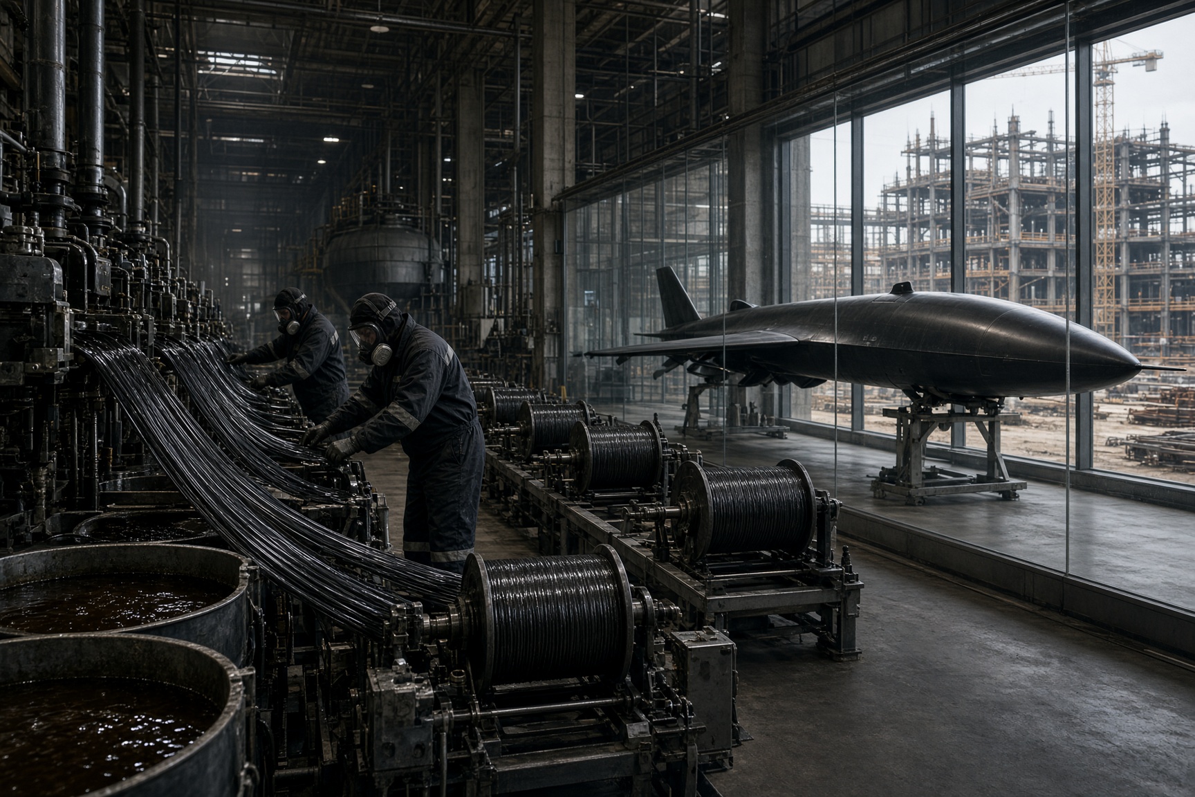 L'expansion des drones russes transforme une usine de fibres de carbone sous sanctions en un risque pour la sécurité européenne