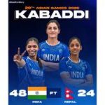 L'Inde bat le Népal 48-24 et atteint la finale du kabaddi féminin aux Jeux asiatiques 2026