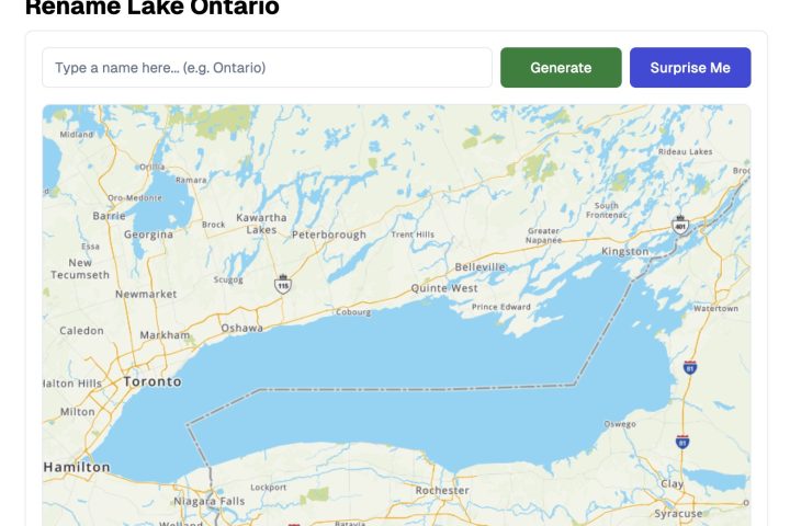 MapQuest devient la première application aux États-Unis après avoir refusé le changement de nom en « Lac America »