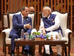 Modi et El-Sisi discutent des relations bilatérales lors du sommet des BRICS à New Delhi