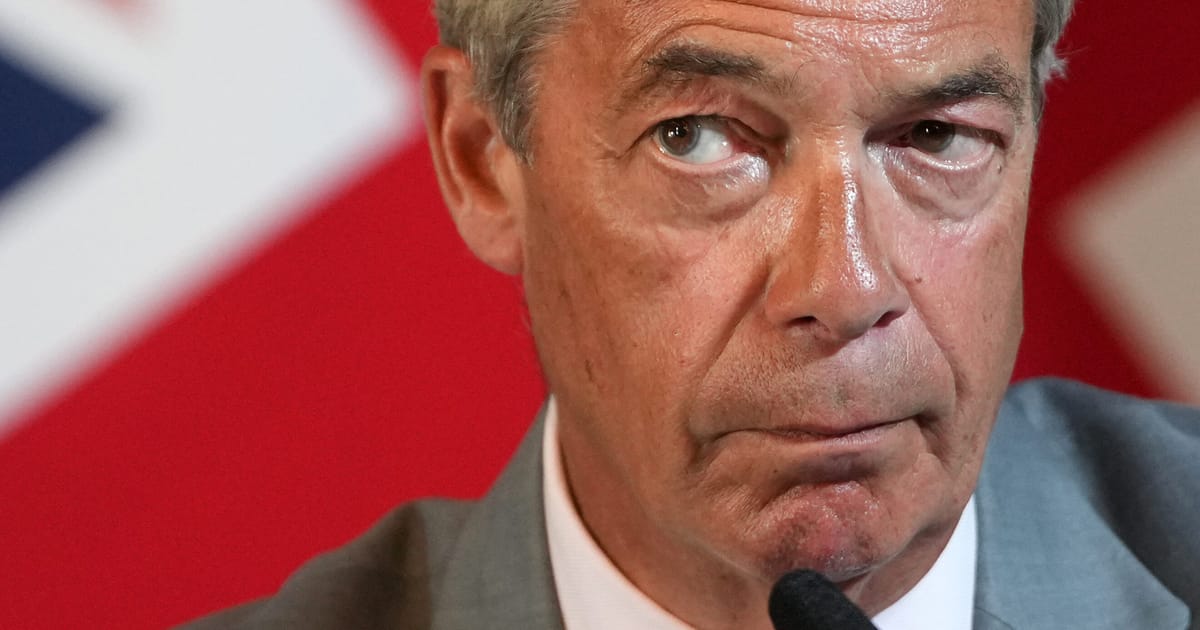Nigel Farage souhaite réorienter l'agenda de Reform UK avant la conférence annuelle à Birmingham