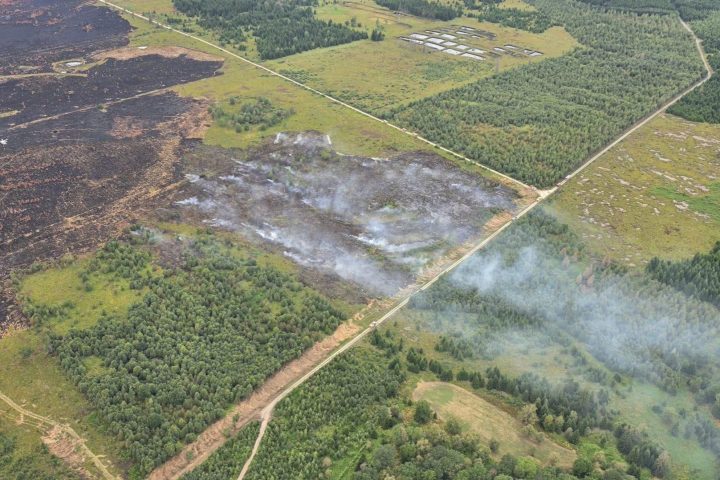 Phase d'urgence provinciale levée suite à l'incendie dans les Hautes Fagnes