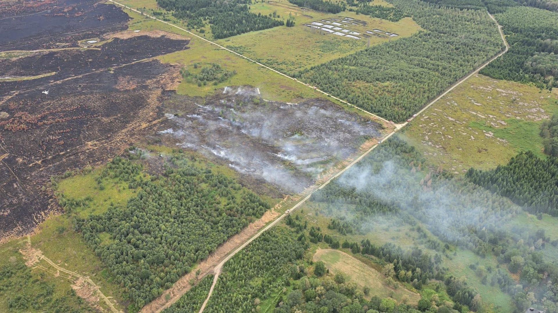 Phase d'urgence provinciale levée suite à l'incendie dans les Hautes Fagnes