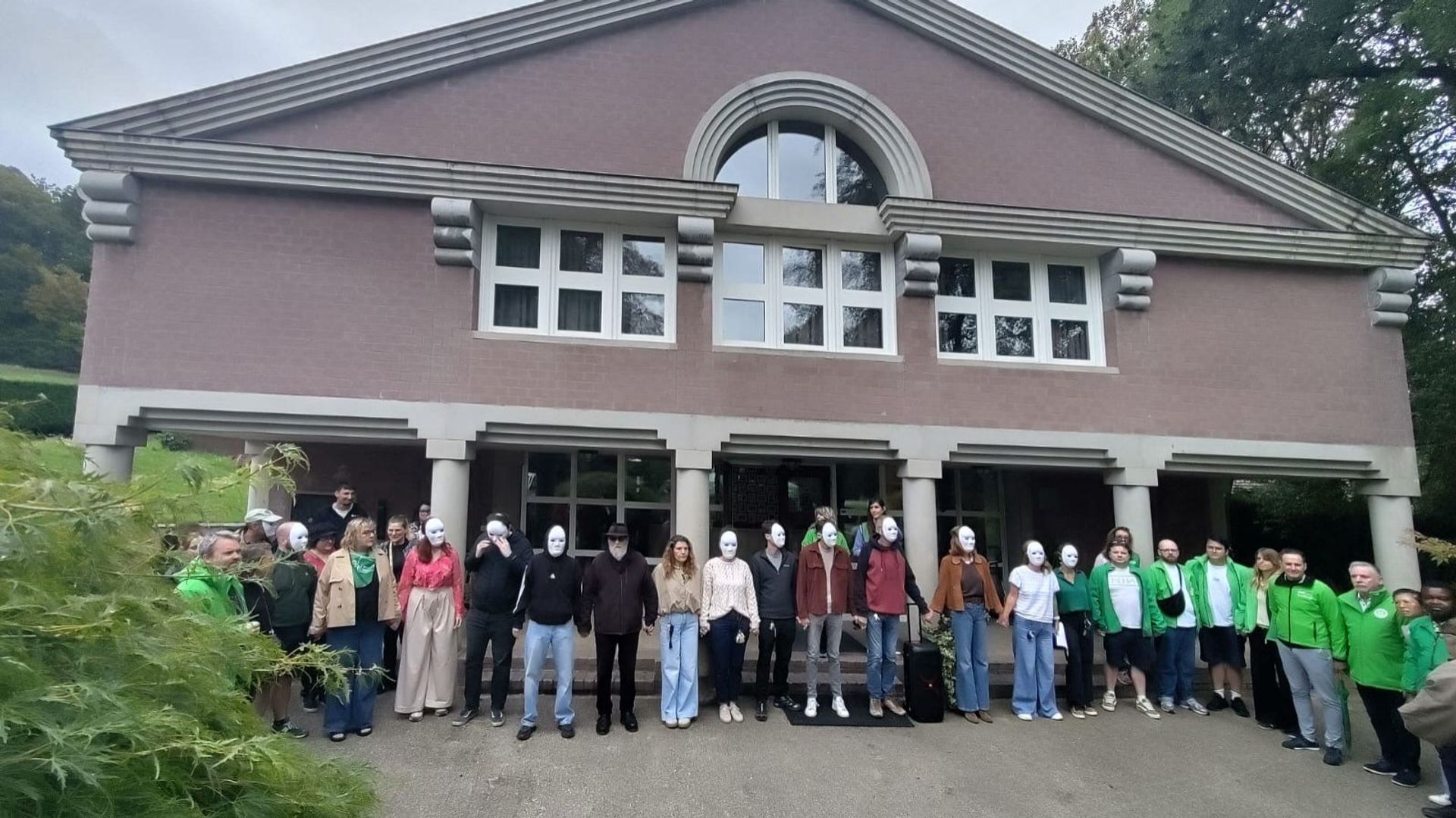 Protestation du personnel contre une direction « toxique » à la Maison Blanche d'Esneux