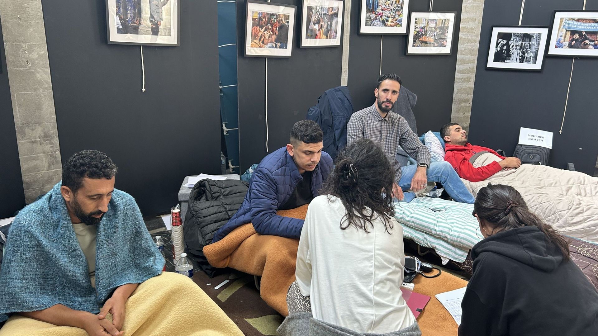 Quatre Palestiniens à Bruxelles en grève de la faim pour demander l'évacuation de leurs proches de Gaza