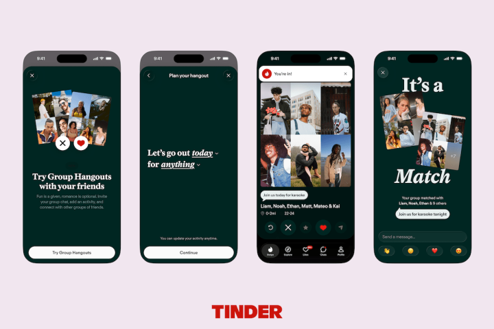 Tinder lance la fonction Group Hangouts pour favoriser les rencontres sociales en réalité