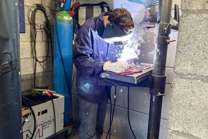 Un nouveau programme de soudure lancé à l'école de Saint-Raphaël à Remouchamps