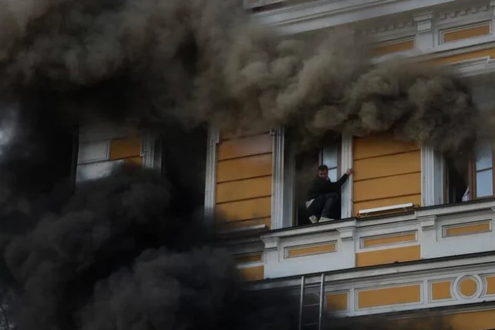Une assistante tuée et un ancien secrétaire blessé lors d'une frappe de drone sur l'Académie nationale des sciences à Kyiv