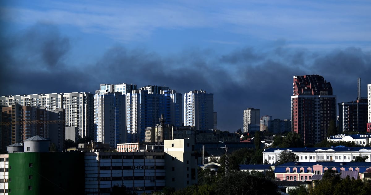 Une attaque de drone russe touche le siège des services de sécurité ukrainiens à Kyiv