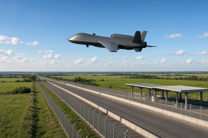 Une frappe de drone russe signalée près de la frontière Ukraine-Pologne