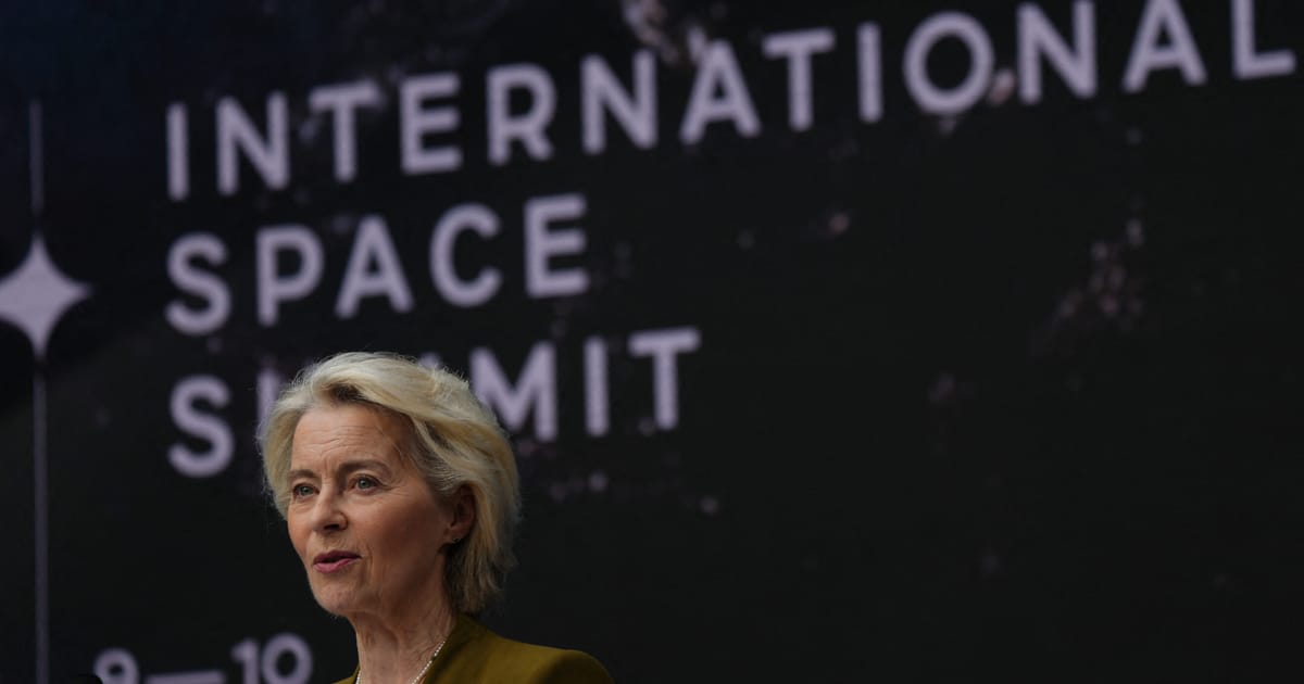 Von der Leyen soutient le projet spatial d'Airbus en pleine enquête antitrust de l'UE