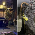 À Forest, deux voitures percutent la façade d'un immeuble: trois blessés légers