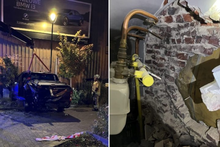À Forest, deux voitures percutent la façade d'un immeuble: trois blessés légers