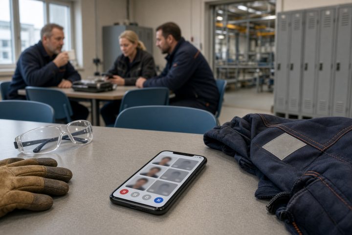À l'usine de Raufoss en Norvège, le périmètre de sécurité inclut désormais Tinder