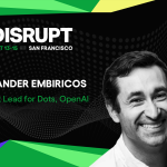 Alexander Embiricos d'OpenAI interviendra à TechCrunch Disrupt 2026 après le lancement de Dots