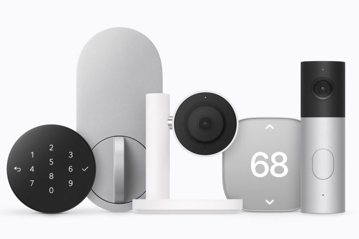 Apple dévoile une nouvelle collection d'objets connectés pour la maison avec serrure, thermostat et sonnette vidéo.