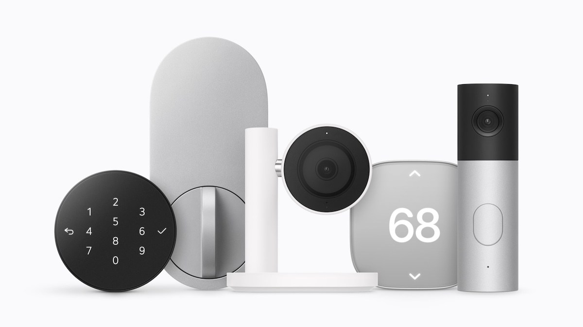 Apple dévoile une nouvelle collection d'objets connectés pour la maison avec serrure, thermostat et sonnette vidéo.