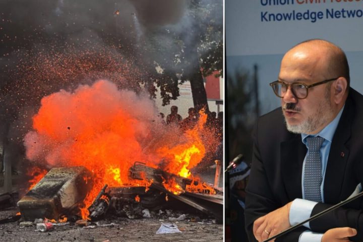 Bernard Quintin accuse des militants d'extrême gauche d'inciter des jeunes à des violences graves