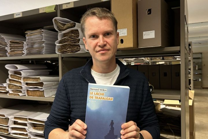 Bernard Wilkin, historien liégeois, publie son premier roman sur la bataille de Trafalgar