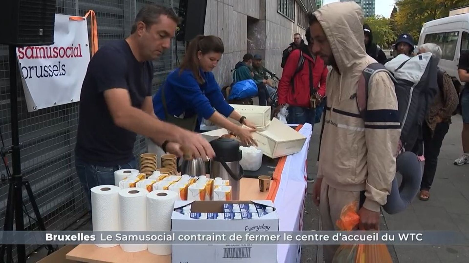 Bruxelles perd 130 places d'hébergement d'urgence avec la fermeture du centre Samusocial WTC